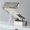 Brushed Nickel B, variant on Bathroom Deck-Mounted Basin Faucet, Snake Shape Creative Sink Mixer Taps, Cold and Hot Water Mix Tap