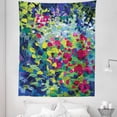 thumbnail image 1 of Art Tapestry, Floral Field Vivid Toned Pastel Flourishing Fragrance Botany Summer Petals Picture, Fabric Wall Hanging Decor for Bedroom Living Room Dorm, 5 Sizes, Multicolor, by Ambesonne, 1 of 1