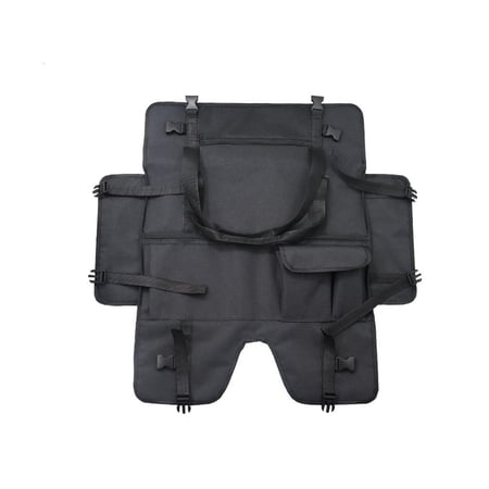 YIGSECU Monitor Travel Cover Water Resistant Dustproof Protective Case With Side Pocket