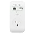 thumbnail image 2 of Power Adapter, US Plug 120V 1800W Wall Charger Power Plug Adapter Short Circuit Guard PC Energy Saving  for Travel, 2 of 7