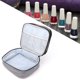 thumbnail image 4 of Estuche De Transporte De Esmalte De Uñas, Práctica Bolsa De Almacenamiento De Esmalte De Uñas Portátil De Gran Capacidad Para Almacenar Cosméticos Para Niñas Para Almacenar Cergrey Gris, 4 of 8