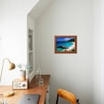 thumbnail image 4 of Overview of Waimea Bay on the North Shore, Waimea, U.S.A., Scenic Framed Art Print Wall Art by Ann Cecil Sold by Art.Com, 4 of 5