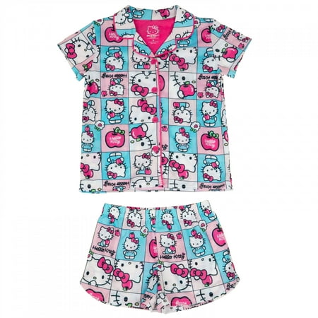 Hello Kitty Sanrio 2-Piece Girl's Pajama Set-Size 4