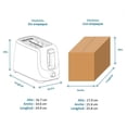 thumbnail image 4 of Tostador Atvio Home 700W 2 Rebanadas Negro, 4 of 4