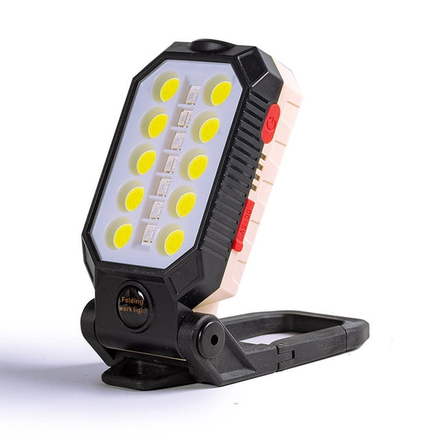 Sidaley Luz de trabajo portátil multimodos ángulo ajustable recargable COB LED IPX6 impermeable automóvil inspección reparación lámpara Herramientas de reparación de automóviles Sidaley VI015408-00B