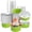 Grass Green, variant on Sky Blue 5oz Disposable Aluminum Foil Cupcake Liners with Lids