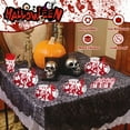 thumbnail image 6 of Halloween Party Supplies Paper Plates, Cups, Napkins,  Fork, Horror Halloween Dinnerware Set for Halloween Party Supplies Serves 24, 6 of 6