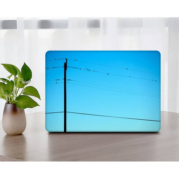 KSK KAISHEK Plastic Hard Shell Case Cover Compatible 2017 - 2010 Rel. MacBook Air 13 inchs Not Retina Display + Black Keyboard Cover Model: A1369/A1466 QLXL0322