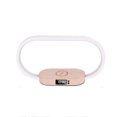 thumbnail image 1 of Luz De Noche Con Puerto Usb, Luz De Dormitorio Con Cargador Inalámbrico Rápido De 10w, Luz De Noche Con Reloj, Luz De Mesita De Noche, Luz Táctil De Dormitorio., 1 of 4