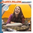 thumbnail image 5 of MEREZA Saco de dormir de invierno de 0 grados para adultos y niños con almohada, saco de dormir para clima frío para 4 estaciones, camping, senderismo, mochilero, sacos de dormir para grandes y altos, 5 of 5