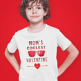 thumbnail image 3 of Boys Valentines Day Shirt - 2021 Valentines Day Shirts for Boys - Valentine Shirts for Kids - Mom's Coolest Valentine Shirt, 3 of 9
