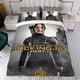 thumbnail image 4 of Los Juegos del Hambre Conjunto de sábanas temático, trío de piezas, cómodo y amigable con la piel, diseño único, regalo de decoración para el hogar para familiares, amigos y fans,140cm *210cm, 4 of 6