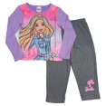 thumbnail image 1 of Pijama Barbie Talla 8 Manga Larga con Estampado  Gris, 1 of 4