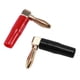 thumbnail image 3 of [4 Pack] Hi-end Copper Right Angle/90 Degree Screw Type Banana Plug, 3 of 5