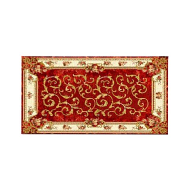 Halloween Decorations Machine Washable Crystal Velvet Floor Mats Non Slip Comfortable Standing Mat Ergonomic Rug