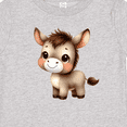 thumbnail image 4 of Inktastic Cute Baby Donkey Boys or Girls Baby T-Shirt, 4 of 5