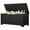 pattern black, variant on Farmhouse Wooden Storage Chest Bench – 39.4" Large Capacity Trunk with Safety Hinges, Turnover-Top Toy Box Organizer, Easy Assembly for Entryway, Bedroom, Living Room – Design Black