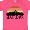 thumbnail image 4 of Inktastic Seattle Washington Skyline Sunset Boys or Girls Baby Bodysuit, 4 of 5