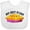 AA-White, variant on Inktastic My 1st Pi Day Pink Pie Pan Pun Boys or Girls Baby Bib