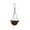 As shown, variant on Hanging Bird Feeder,Sturdy Chain Mount Structure Suspended Bird Water Feeder for Backyard Outdoor Garden Bird Hydration