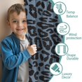 thumbnail image 3 of Blackout Kids Curtains,Leopard Print Childrens Insulated Curtains Set Of 2,Bedroom Essentials,Toddler Room Decor 42"x63"(106x160cm), 3 of 4