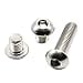 thumbnail image 4 of M5 x 10mm Button Head Socket Cap Screws,Pack 50-Piece,Stainless Steel,Full Thread,Metric, 4 of 4