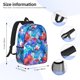 thumbnail image 5 of Easygdp Bright Flowers Mochila Ligera de 15 Pulgadas para Estudiantes, Mochila Cómoda para la Escuela y Viajes, Correas Ajustables, 5 of 6