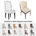thumbnail image 5 of Chair Covers for Dining Room Chair Covers Set of 2 Stretch Spandex Kitchen Chair Protector Slipcover Removable Washable Dining Chair Covers for Home, Party, Ceremony, 5 of 5