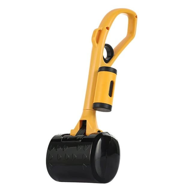 Yellow Dog Poop Scoopers Outdoor Walking Pet Dog Poop Pickers Yellow Poop Pickers #i63oP