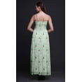 thumbnail image 4 of Bimba Blossom & Goldfinch Bird Bimba Printed Women Flowy Smocked Spaghetti Strap Dress-Large, 4 of 7