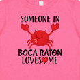 thumbnail image 4 of Inktastic Someone in Boca Raton Loves Me Boys or Girls Baby T-Shirt, 4 of 5