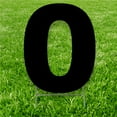 thumbnail image 1 of Advanced Graphics 3383 20 x 15 in. Number 0 Yard Sign, Black, 1 of 1