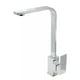 thumbnail image 1 of Mezcladora Monomando Fregadero Cocina Rubinett Acero Inoxidable 304 Cromado 34 cm, 1 of 3