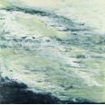 thumbnail image 2 of Shanti, Shima 26x26 Black Ornate Wood Framed with Double Matting Museum Art Print Titled - White Water, 2 of 4