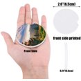 thumbnail image 2 of RYLABLUE Mountain Forest View Sunny Day Nature Scene Set of 4 Car Coaster for Drinks, Absorbent Ceramic Stone Coasters Cup Mat with Cork Base for Home Kitchen Room Coffee Table Bar Decor, 2 of 5