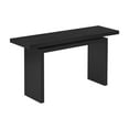 thumbnail image 4 of GZXS 59" Modern Console Table with Clever Floating Top Design, Minimalist Entryway Table for Hallway, Living Room, Foyer - Black, 4 of 8