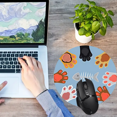 thumbnail image 4 of Cute Colorful Cat Paws Square Cute Mouse Pad Mouse Pads For Wireless Mouse Desk Accessories,10"X8"Travel Mousepad With Non-Slip Rubber Base Stitched Edge Mouse Pads For Desk,, 4 of 8
