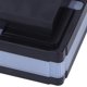 thumbnail image 4 of Solar LED Street Light with Two-Color Induction, Waterproof IP65, Black (Warm White, Blue), 4 of 4