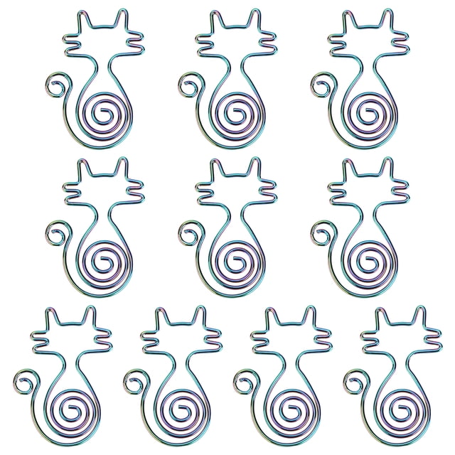 Clip De Papel De Dibujos Animados, Clip De Papel Portátil Lindo Clip De Papel Con Caja De Almacenamiento Para Uso En El Hogar, La Escuela Y La Oficina Para Archivos, Cuadernos, Cergrey Cartoon Paperclip