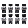 thumbnail image 1 of 8piezas 22 mm de Enclavamiento 2 NO 3-Posicion del Selector Selector Giratorio ZB2-BE101C Negro, 1 of 5