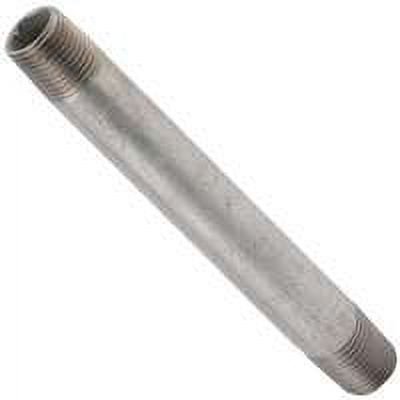 World Wide Sourcing 1-2X12G . 5 x 12 inch Standard Pipe Nipple, Galvinized Finish