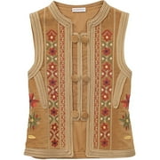 mary-kate and ashley brand - Girls' Western Embroidered Vest