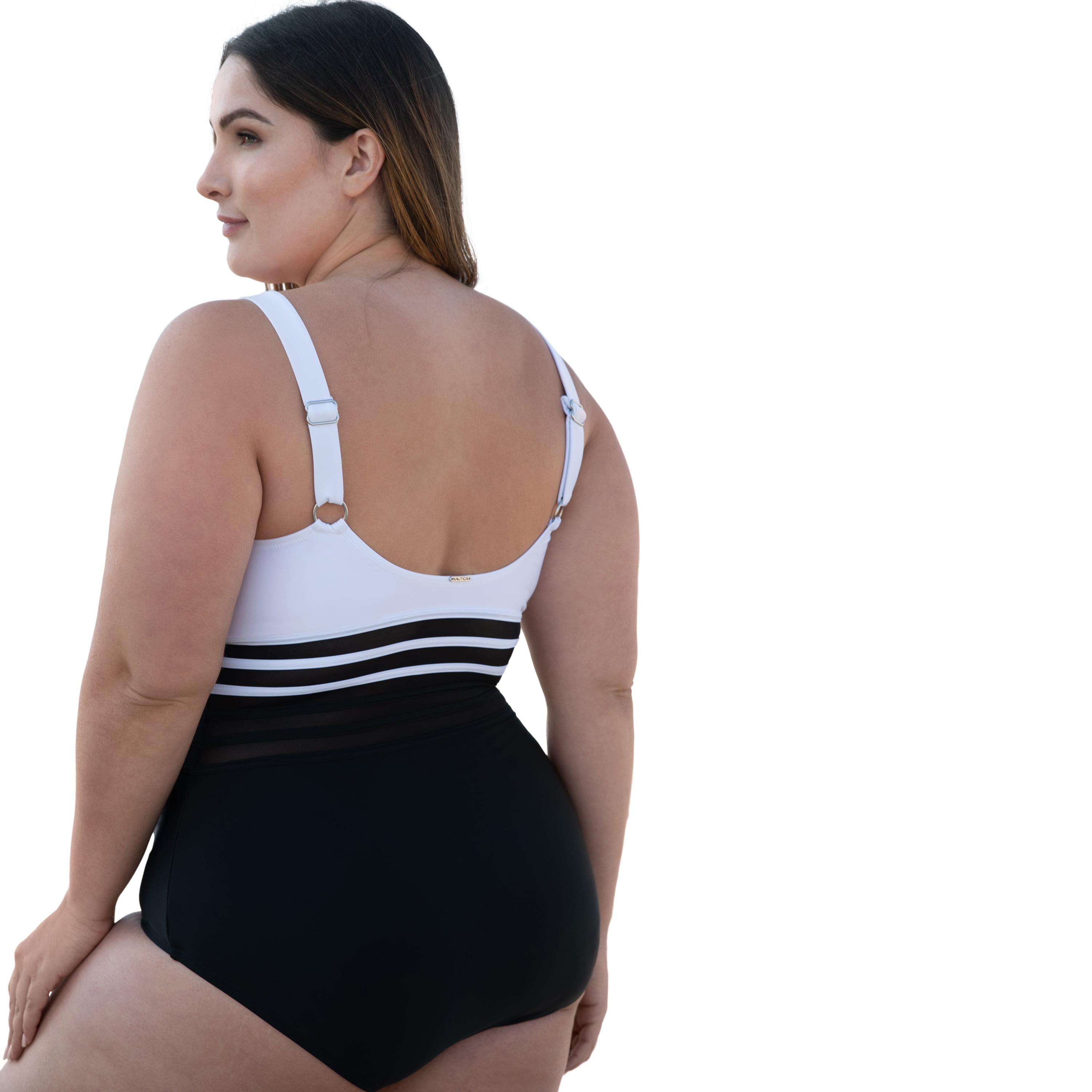 nautica plus size swimwear