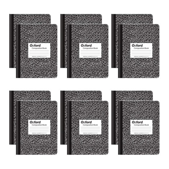 Cuadernos de Composición Oxford Rayado Ancho 100 Hojas x12