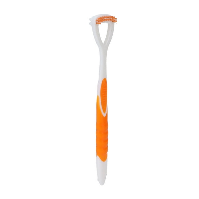 Tongue Scraper, Tongue Brush Oral Health For Adults Orange