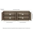 thumbnail image 6 of Evelyn&Zoe Hanson Rectangular TV Stand for TV's up to 75", 6 of 8