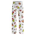 thumbnail image 4 of Women Christmas Print Lounge Pants Drawstring Soft Sleepwear Holiday Pajama Bottoms Comfy Homewear Trousers for Holiday Mornings, 4 of 6