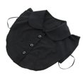 thumbnail image 4 of Señora Mujer Falso Cuello Falso Media Camisa Blusa Cuello Desmontable Babero Gargantilla Cuello redondo negro Sunnimix Cuello falso para mujer, 4 of 8