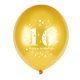 thumbnail image 3 of 10 globos de 12 pulgadas con texto en inglés "Happy 30th, 50th, 60th Birthday" de Tiffany para niñas y niños, decoraciones para fiestas de cumpleaños para adultos, 3 of 5