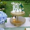 thumbnail image 6 of 8Pcs Gold Cake Stand Set, 14 Inch Round Cake Stand, Displays for Dessert Cupcake Serving Tower for Birthday Baby Shower Wedding Decor (Champagne Gold), 6 of 7